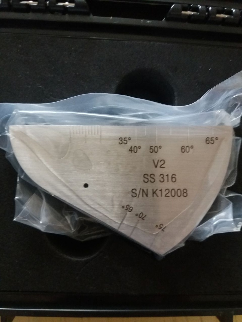 Стандартный образец V2 SS 316 Нержавейка